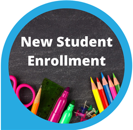  bubble that says new student enrollment